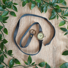 Load image into Gallery viewer, Leather Wrap Watch - Shadow Crafts - gift idea - recycled leather