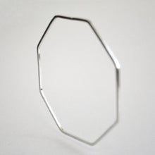 Load image into Gallery viewer, Octagon Bangle - Sterling Silver - Gemma Fozzard