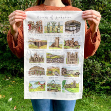 Load image into Gallery viewer, Tea Towel - Scenes of Yorkshire - HD Designs