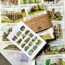 Load image into Gallery viewer, Tea Towel - Scenes of Yorkshire - HD Designs