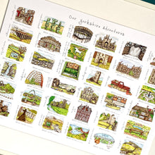 Load image into Gallery viewer, Art Print - A3 - Our Yorkshire Adventures - Yorkshire Scenes - HD Designs