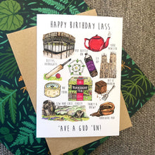 Load image into Gallery viewer, Happy Birthday Lad/Lass - 'Ave a good 'un - Yorkshire Greetings Card - HD Designs