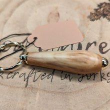 Load image into Gallery viewer, Wood turned Key Rings - What Wood Claire Do?