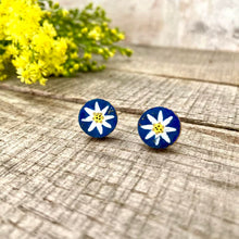 Load image into Gallery viewer, Snowman Studs - Christmas Natural Cork Jewellery - Incorknito Designs