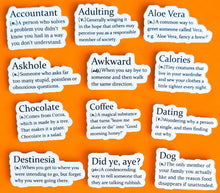 Load image into Gallery viewer, Dictionary Definition Stickers - Lots of sayings! - The Crafty Little Fox