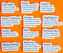 Load image into Gallery viewer, Dictionary Definition Stickers - Lots of sayings! - The Crafty Little Fox