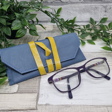Load image into Gallery viewer, Leather Glasses case - Shadow Crafts - reusable gift idea