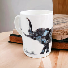 Load image into Gallery viewer, Mug - Elephant - Nichol Stokes Designs - Alcohol Ink Artwork