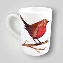 Load image into Gallery viewer, Mug - Robin - Nichol Stokes Designs - Alcohol Ink Artwork