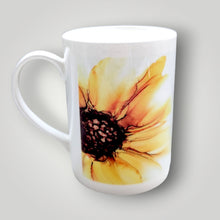 Load image into Gallery viewer, Mug - Sunflower - Nichol Stokes Designs - Alcohol Ink Artwork
