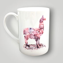 Load image into Gallery viewer, Mug - Llama - Nichol Stokes Designs - Alcohol Ink Artwork