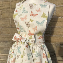 Load image into Gallery viewer, Apron - Butterflies - Kitsch-ina - Retro style pinny