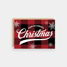 Load image into Gallery viewer, Wishing You A Wonderful Christmas - Christmas Card - Purple Tree Designs