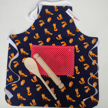 Load image into Gallery viewer, Childrens Baking Set - Kids Pinny - Fox - Made by Marianne Gifts