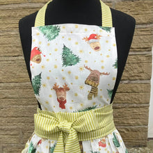 Load image into Gallery viewer, Christmas Apron - Christmas Reindeer Apron - Kitsch-ina