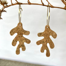 Load image into Gallery viewer, Seawood Hoop Earrings - Natural Cork Jewellery - Incorknito Designs