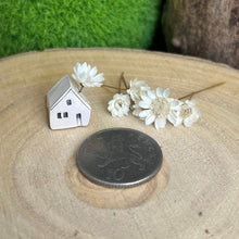 Load image into Gallery viewer, Mini House Flower Holder - Strawberry Lane Studio
