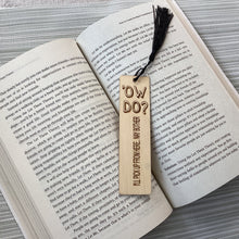 Load image into Gallery viewer, Wooden Bookmarks - Yorkshire Slang - Lots of Sayings - Fred & Bo - Yorkshire gift ideas
