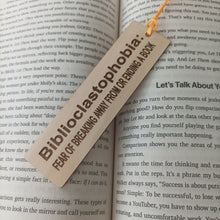 Load image into Gallery viewer, Wooden Bookmarks - Book Lover Quotes - Lots to choose - Book Lovers - Fred & Bo
