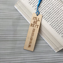 Load image into Gallery viewer, Wooden Bookmarks - Yorkshire Slang - Lots of Sayings - Fred & Bo - Yorkshire gift ideas