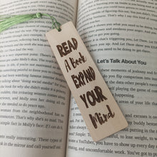 Load image into Gallery viewer, Wooden Bookmarks - Book Lover Quotes - Lots to choose - Book Lovers - Fred & Bo