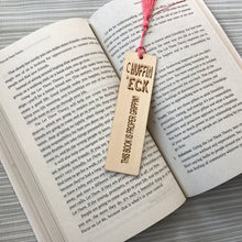 Load image into Gallery viewer, Wooden Bookmarks - Yorkshire Slang - Lots of Sayings - Fred & Bo - Yorkshire gift ideas