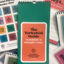 Load image into Gallery viewer, 2026 Calendar - Yorkshire Sayings - Yorkshire Gift idea - JAM Artworks