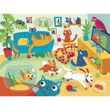 Load image into Gallery viewer, Jigsaw Puzzle for Children - Animal Party 24 Large Piece Jigsaw Puzzle - Gibsons Games Ltd