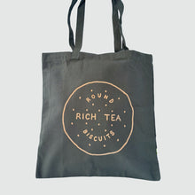 Load image into Gallery viewer, Tote Bag - Biscuit - Rich Tea - Organic cotton - various colours - 44 Ideas