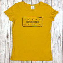Load image into Gallery viewer, Biscuit T-Shirt - Womens Cut - Bourbon - Mustard - 44 Ideas