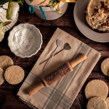 Load image into Gallery viewer, Wooden Rolling Pin - Small Rolling Pin - Lowrey Engraving