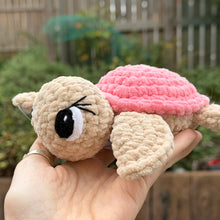 Load image into Gallery viewer, Crochet Baby/Children Plush Toy - UKCA Tested - Small Turtle - Paw in Hand Crafts