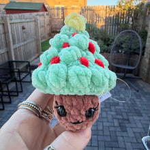 Load image into Gallery viewer, Crochet Baby/Children Plush Toy - UKCA Tested - Christmas Tree Popper - Paw in Hand Crafts