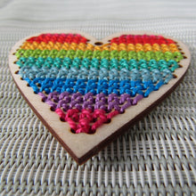 Load image into Gallery viewer, DIY Embroidery Kit- Rainbow Keyring - Fred & Bo - Yorkshire Gifts