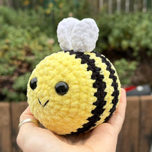 Load image into Gallery viewer, Crochet Baby/Children Plush Toy - UKCA Tested - Bumble Bee - Paw in Hand Crafts