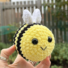 Load image into Gallery viewer, Crochet Baby/Children Plush Toy - UKCA Tested - Bumble Bee - Paw in Hand Crafts