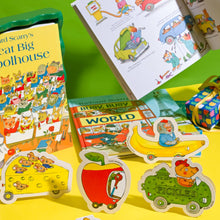 Load image into Gallery viewer, Greetings Card - Pickle Pig Car - Die-cut Shaped card - Studio Boketto