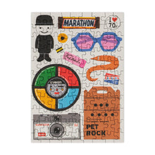 Load image into Gallery viewer, Mini Jigsaw Puzzle - Retro 70's - 99 Piece Mini Jigsaw Puzzle - Happily Puzzles