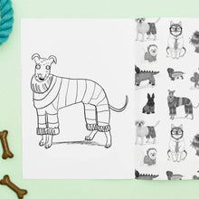 Load image into Gallery viewer, Doggy Dress-Up Colouring Book - Jo Clark Design - Dog lovers