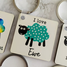 Load image into Gallery viewer, Key Rings - Yorkshire Sheep - Yorkshire Puns and Sayings - Sheep Puns - Fred & Bo