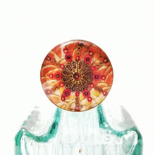 Load image into Gallery viewer, Adjustable Ring - Crescendo - Resin Beaded Jewellery - Silver Plated Ring - Nimanoma