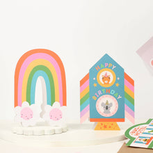 Load image into Gallery viewer, Greetings Card - Rocket Birthday Card - Mifkins