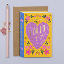 Load image into Gallery viewer, You're Engaged! - Book Engagement Card - Mifkins