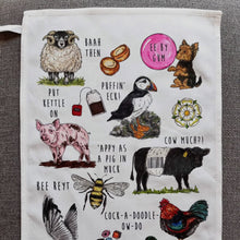 Load image into Gallery viewer, Tea Towel - A Reyt Yorkshire Tea Towel - HD Designs
