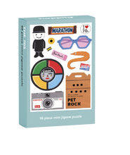 Load image into Gallery viewer, Mini Jigsaw Puzzle - Retro 70's - 99 Piece Mini Jigsaw Puzzle - Happily Puzzles