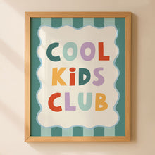 Load image into Gallery viewer, Print - A4 - Cool Kids Club - Childrens Gift Idea - Blush and Blossom