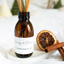Load image into Gallery viewer, Reed Diffuser - Orange and Cinnamon - Manchester Home and Living