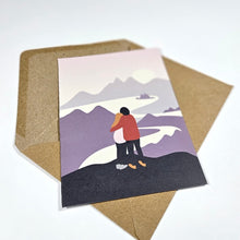 Load image into Gallery viewer, Hold Me Tight, As Day Turns to Night - greetings card - Or8 Design