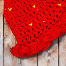 Load image into Gallery viewer, Crochet Baby Strawberry Hat - The Leopard PomPom - Baby gift - 0-3 Month