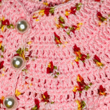 Load image into Gallery viewer, Crochet Baby Jacket / Cardigan - The Leopard PomPom - Baby gift - Newborn